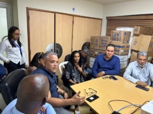 Edeeste sostiene encuentro con presidentes juntas de vecinos Jacobo Majluta